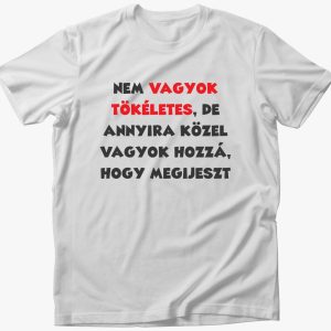 Nem vagyok tökéletes, de.. póló