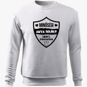 Minőségi Anya Jelölt belebújós pulóver