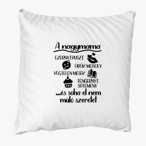 A nagymamák szeretete párna