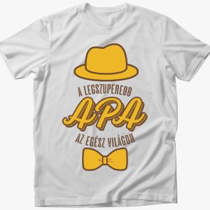 A legszuperebb apa póló