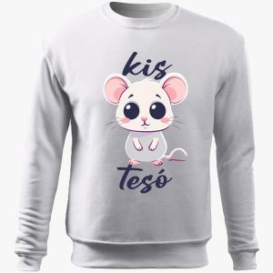 Kis tesó - egeres belebújós pulóver