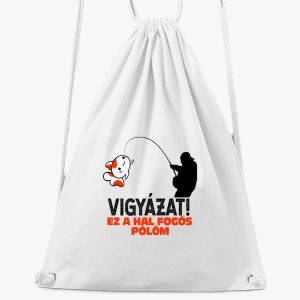 Vigyázat! Ez a hal fogós tornazsákm