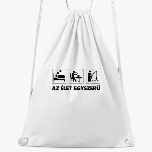 Az élet egyszerű tornazsák
