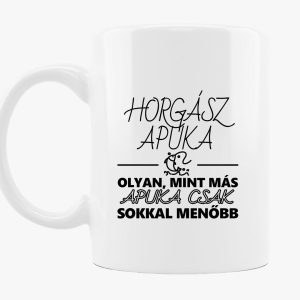 Horgász apuka bögre