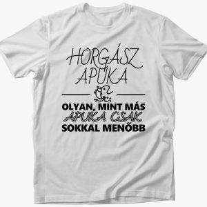 Horgász apuka póló