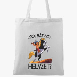 Szia bátyus! Helyzet vászontáska
