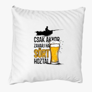 Csak akkor zavarj, ha sört hoztál párna