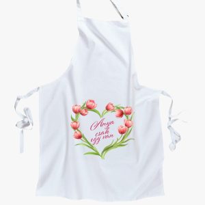 Anya csak egy van tulipánszíves kötény