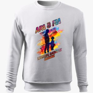 Apa & fia belebújós pulóver