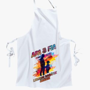 Apa & fia kötény