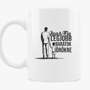 Apa & Fia legjobb barátok bögre