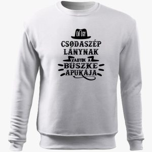 Én egy csodaszép lánynak... belebújós pulóver