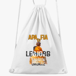Apa és fia art tornazsák