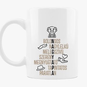 Nagyapa szókirakós bögre