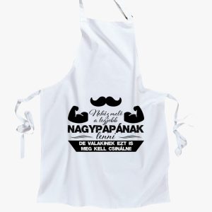 Nehéz meló a legjobb nagypapának lenni kötény