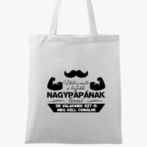Nehéz meló a legjobb nagypapának lenni vászontáska