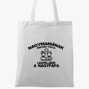 Nagymamának nincsen párja vászontáska