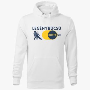 Legénybúcsú RottyON kapucnis pulóver