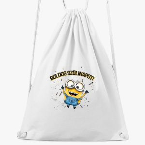 Minion Szülinap tornazsák
