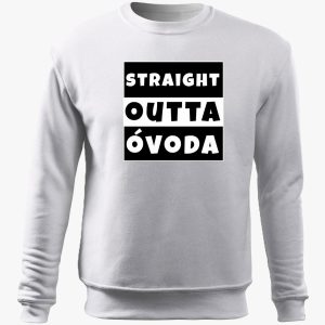 Straight Outta Óvoda belebújós pulóver