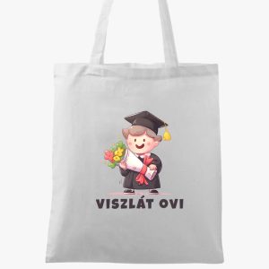 Viszlát ovi vászontáska