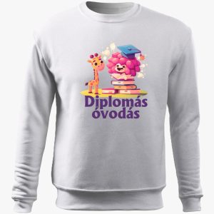 Diplomás Óvodás belebújós pulóver