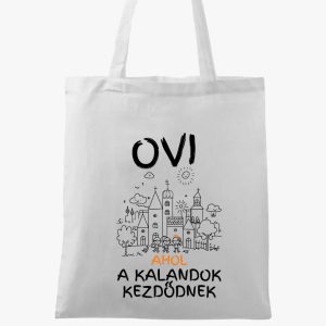 Ovi, ahol a kalandok kezdődnek vászontáska