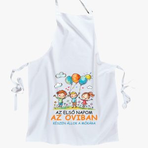 Az első napom az oviban kötény