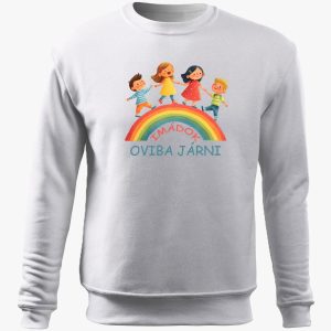 Imádok oviba járni belebújós pulóver