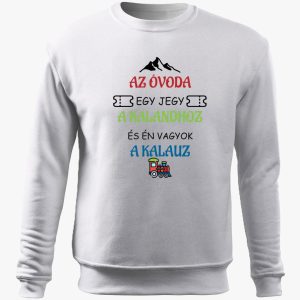 Az óvoda egy jegy belebújós pulóver