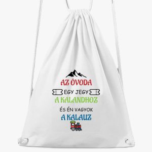 Az óvoda egy jegy tornazsák