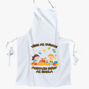 Vége az ovinak kötény