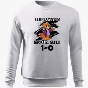 Elballagtam macskás belebújós pulóver