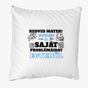 Kedves matek párna