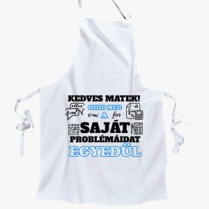 Kedves matek kötény