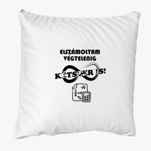 Elszámoltam végtelenig párna