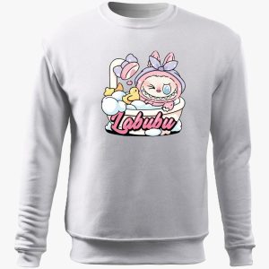 Habfürdős labubu belebújós pulóver