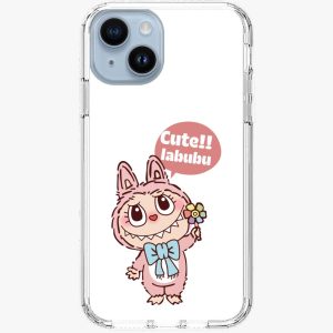 Virágos labubu telefontok