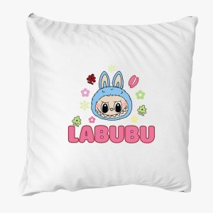 Kék fejű labubu párna