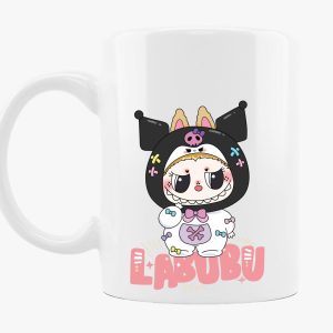 Kuromi labubu bögre