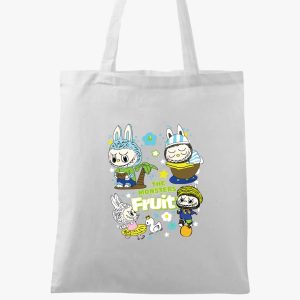 Fruit monster labubu vászontáska