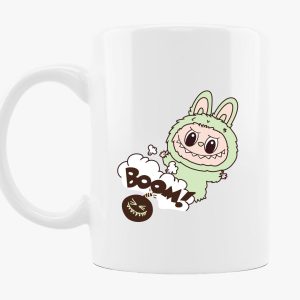 Bombás labubu bögre