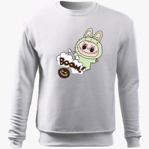 Bombás labubu belebújós pulóver