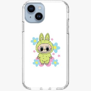 Labubu virágokkal telefontok