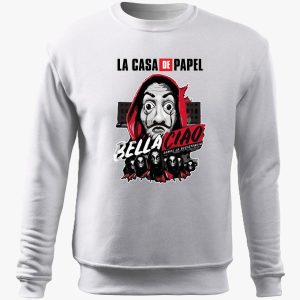 La Casa De Papel - Bella Ciao belebújós pulóver