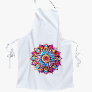 Mandala jel kötény