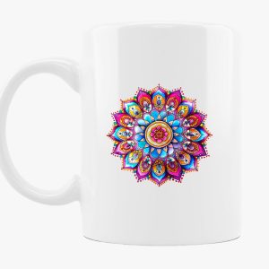 Mandala jel bögre