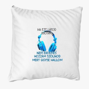 Gamer Fejhallgató párna