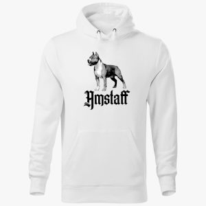 Amstaff kutya kapucnis pulóver