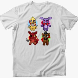 Five nights at freddy's karakterek póló